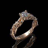 Помолвочное кольцо арт. 2104