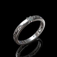 Помолвочное кольцо арт. 2103